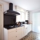 Fully equipped kitchen in cottage style